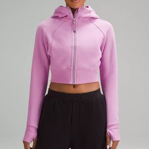 Lululemon Scuba Full-Zip Cropped Hoodie